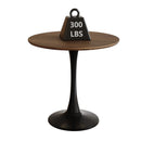 Mid-Century Round Dining Table With Pedestal Base For 2 - 4 People by HouseOfZazla