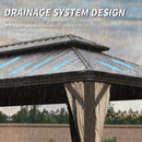 14' X 20' Hardtop Gazebo with Upgraded Features