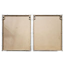 European Cities Watercolor Framed Prints (Set of 2) - Brown by Unique Piece Furniture