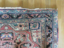 3' 9" X 10' 6" Semi Antique Handmade Turkish Wool Runner Rug