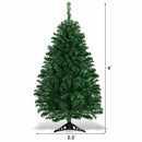 4 Feet Tabletop Artificial Christmas Tree with LED Lights by LJGDeals