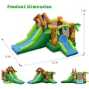 Kids Inflatable Jungle Bounce House Castle including Bag without Blower by LJGDeals