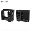 Retro Style Bathroom Vanity, 3 Drawers & Soft Closing Doors by HouseOfZazla