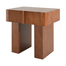 Wood End Table with Drawer