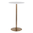 Pebble - Contemporary & Glam Adjustable Dining / Bar Table by HouseOfZazla