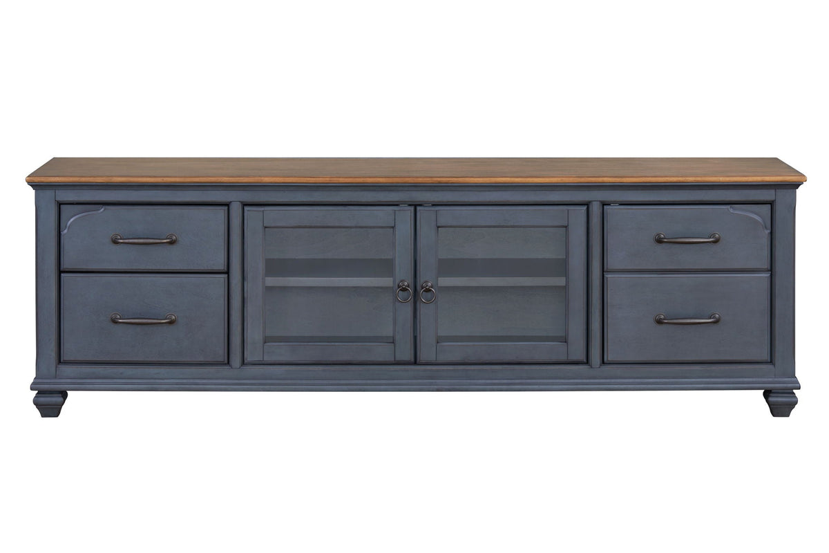 TV Stand For TVs Up To 90" - Blue, photo 7 of 7
