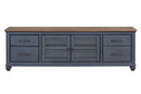 TV Stand For TVs Up To 90" - Blue