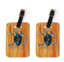 Male Blue Crab Spicy Hot Luggage Tag