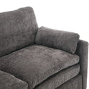 Cozy Upholstered Cushion Armchair For Living Room