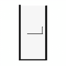 34"-35.2" x 72" Semi-Frameless Pivot Shower Door, Matte Finish by HouseOfZazla
