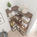 L-Shaped Design Corner Bookshelf by HouseOfZazla