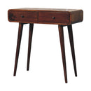 Curved Hallway Table - Chestnut by Unique Piece Furniture