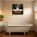 Tiger in Bathtub Wall Art Print Poster by HouseOfZazla