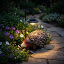 Handmade Wrought Iron Hedgehog Garden Statue