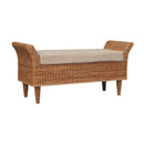 Riviera - Woven Bench - Oak by Unique Piece Furniture