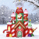 10ft Christmas Inflatables Candy Castle