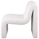 Winne - Curved Armless Accent Chair