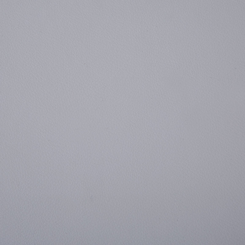 7-Piece Modern Dining Set with Wood, Faux Leather, and Metal Frame Gray+Black+Natural Finish