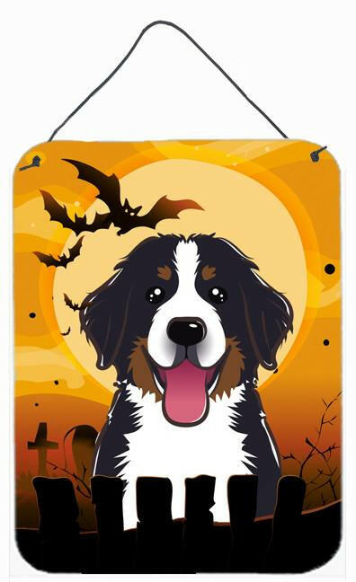 Halloween Bernese Mountain Dog Wall or Door Hanging Prints BB1795DS1216