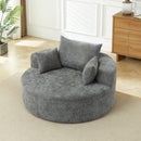 Single Sofa, Sleeper Chair For Living Room - Gray by HouseOfZazla