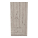 Walker Edison | 3 Door Armoire Storage Cabinet