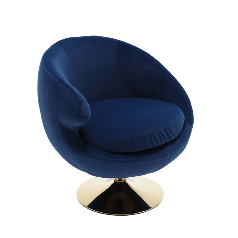 360 Degree Swivel Cuddle Barrel Accent Chairs, Round Armchairs with Wide Upholstered, Fluffy Fabric Chair for Living Room, Bedroom, Office, Waiting Rooms