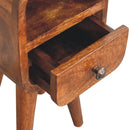 Mini Open Bedside Nightstand by HouseOfZazla
