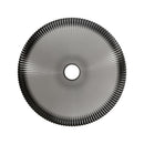 Sonny 14'' Bathroom Round Crystal Glass Sink without Faucet