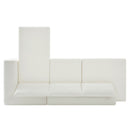 L-Shaped Modular Sofa With Double Layer Cushion by HouseOfZazla