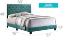 Luxurious Upholstered Bed by HouseOfZazla