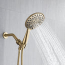 6 In. Detachable Handheld Shower Head Shower Faucet Shower System