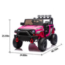 24V Kids Ride-On Car with Parents Remote Control by HouseOfZazla