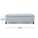 Guernsey - Ottoman Storage With Tufted Top