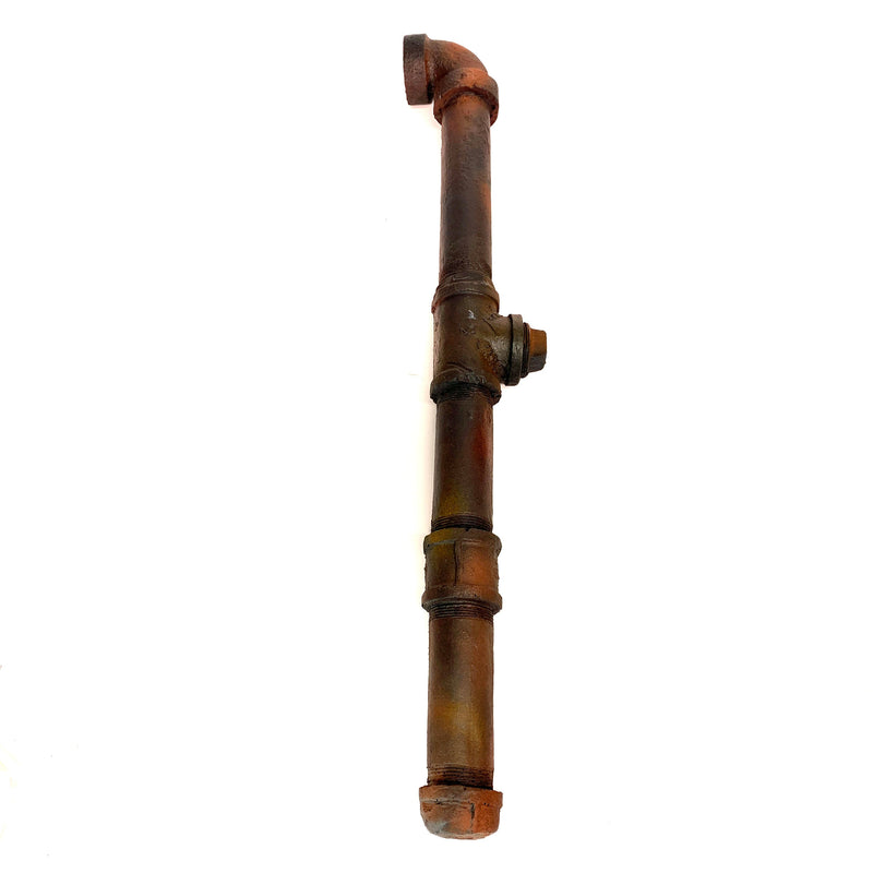 Foam Rubber Metal Pipe with Fittings Action Stunt Prop