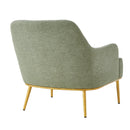 Modern Elegance Accent Chair With Curved Backrest by HouseOfZazla