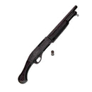 Solid Plastic 27 Inch Sawed Off Inert Shotgun with Removable Magazine- Set Safe Prop