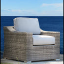 Stylish Sofa Seating Group With Cushions Perfect For Outdoor Gatherings by HouseOfZazla