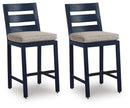 East Beach - Barstool (Set of 2) - Blue by Unique Piece Furniture
