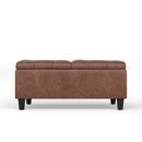Harrison - Upholstered Coffee Table Storage Ottoman