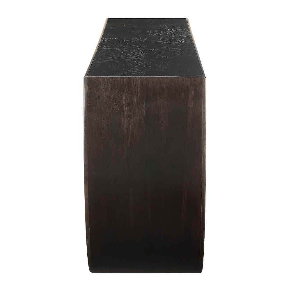 Maceo - Console Table - Black & Gold, photo 5 of 5