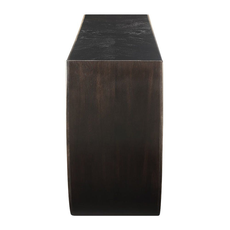 Maceo - Console Table - Black & Gold, photo 5 of 5