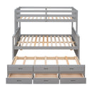 Bunk Bed With Twin Size Trundle And Drawers by HouseOfZazla