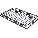 Motoring Rooftop Cargo Carrier Basket Steel Universal Fit Roof Rack by HouseOfZazla