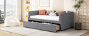 Upholstered Daybed With Ergonomic Design Backrest by HouseOfZazla