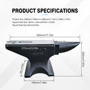 Single Horn Anvil 66Lbs Cast Steel Anvil smith For Sale Forge Tools And Equipment Anvil Rugged Round Horn Anvil smith Jewelers Metalsmith smith Tool - Black by HouseOfZazla