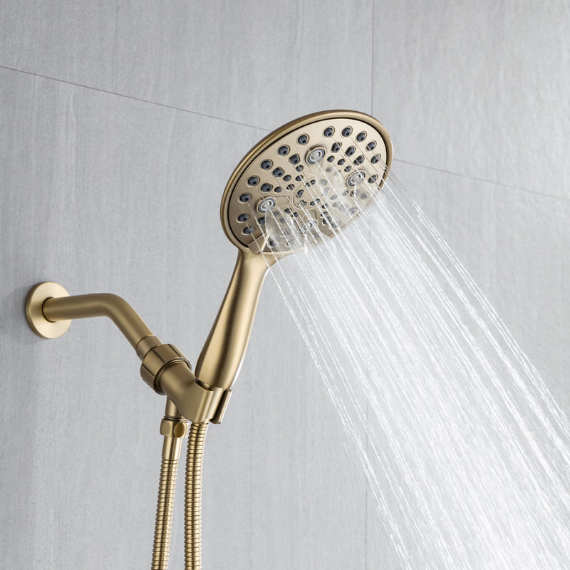 6 In. Detachable Handheld Shower Head Shower Faucet Shower System
