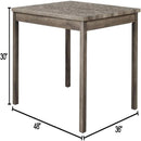 5 Piece Transitional Dining Set With Table And Upholstered Chairs by HouseOfZazla