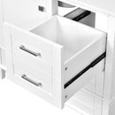 Bathroom Vanity, Modern Bathroom Cabinet With Sink Combo Set, Bathroom Storage Cabinet With A Soft Closing Door And 3 Drawers, Solid Wood Frame by HouseOfZazla
