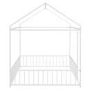 Metal Bed House Bed Frame With Fence by HouseOfZazla
