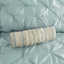 7 Piece Tufted Comforter Set Seafoam California King